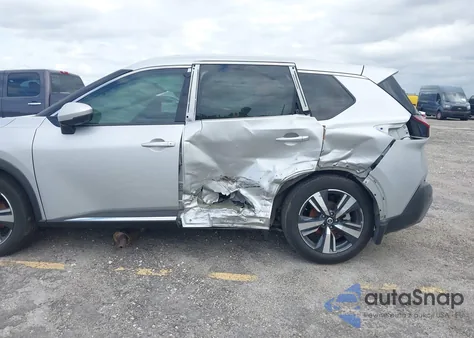 2021 Nissan Rogue Sl Fwd из США, поврежденный, VIN 5N1AT3CAXMC758137